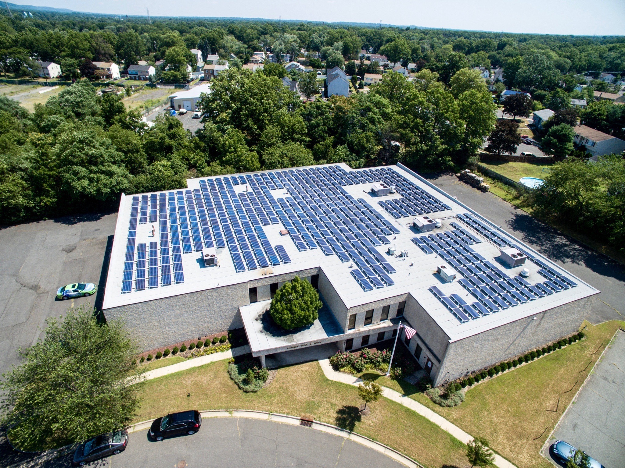 Commercial Solar Panel Installation in New Jersey Solar Energy Systems For Businesses Green